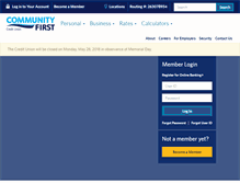 Tablet Screenshot of communityfirstfl.org